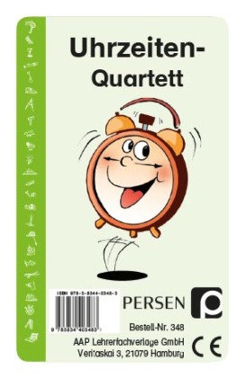 Uhrzeiten-Quartett (Kartenspiel)