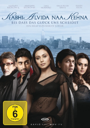 Kabhi Alvida Naa Kehna, 1 DVD, deutsche u. hindi Version