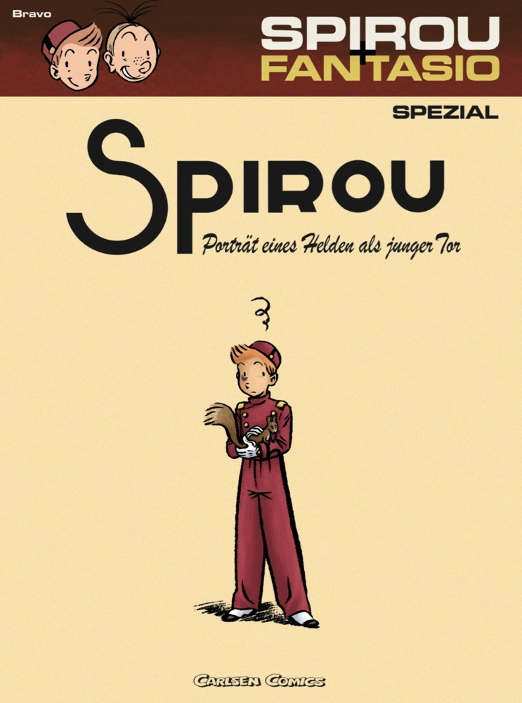 Spirou und Fantasio Spezial 8: Porträt eines Helden als junger Tor main product photo