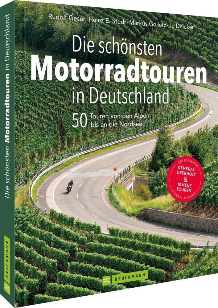 Die schönsten Motorradtouren in Deutschland main product photo