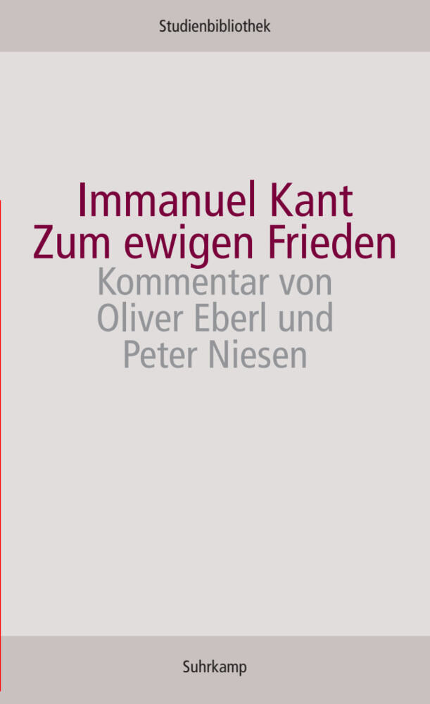 Zum ewigen Frieden main product photo