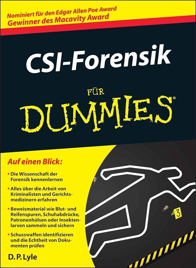 CSI-Forensik für Dummies main product photo