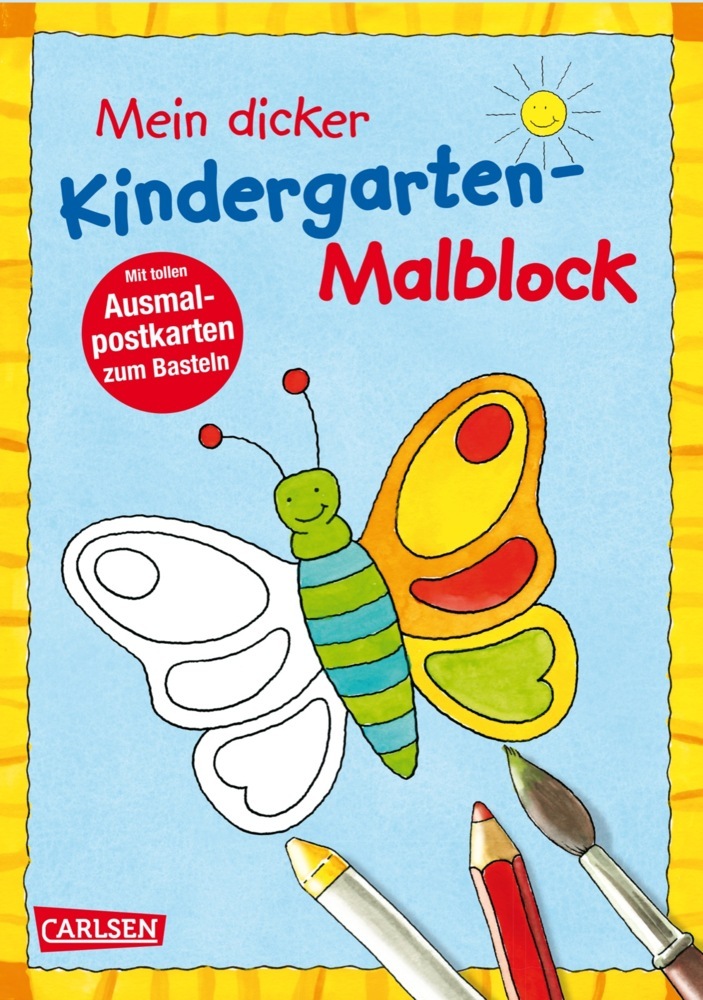 Mein dicker Kindergarten-Malblock main product photo