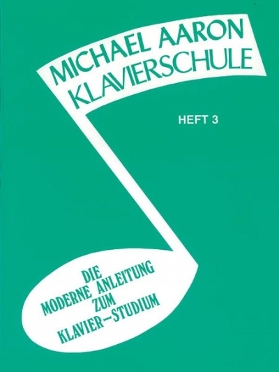 Michael Aaron Klavierschule. H.3 main product photo