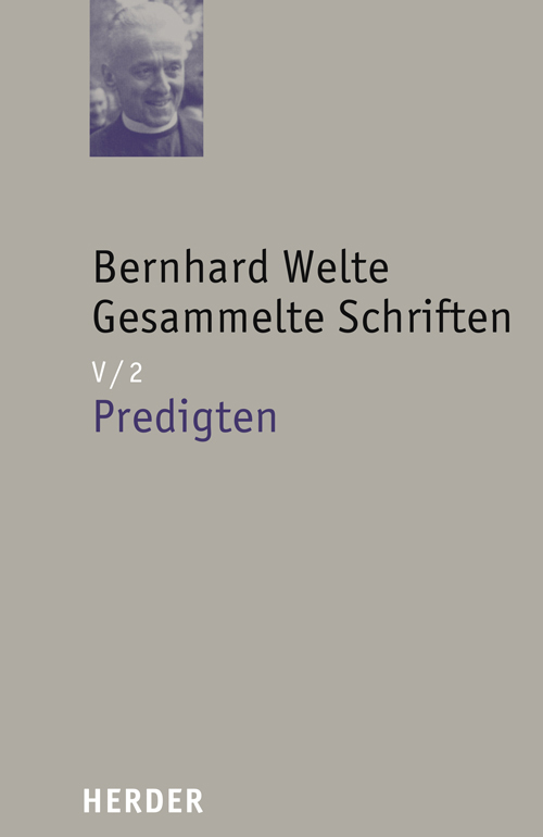 Bernhard Welte Gesammelte Schriften. Tl.5/2 main product photo