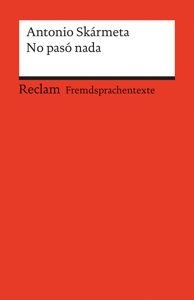 No pasó nada. Spanischer Text mit deutschen Worterklärungen. B2 (GER) main product photo
