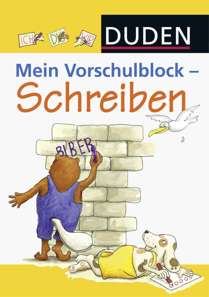 Duden: Mein Vorschulblock - Schreiben main product photo