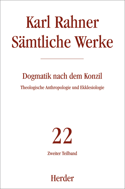 Karl Rahner Sämtliche Werke. Tl.2 main product photo