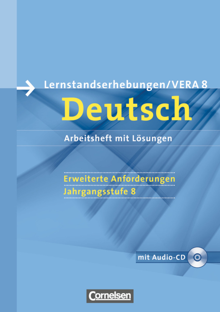 Vorbereitungsmaterialien für VERA - Vergleichsarbeiten/ Lernstandserhebungen - Deutsch - 8. Schuljahr: Erweiterte Anforderungen main product photo