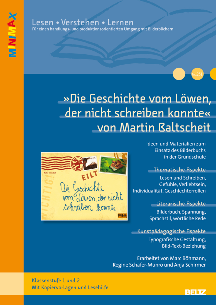 'Die Geschichte vom Löwen, der nicht schreiben konnte' im Unterricht main product photo