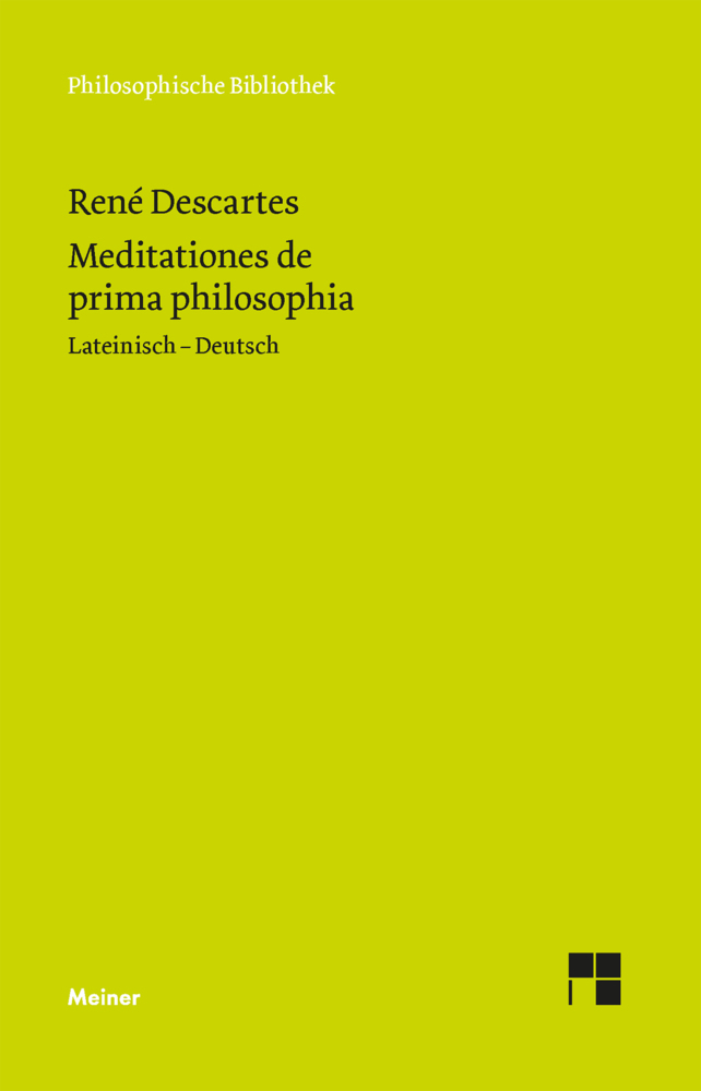 Meditationes de prima philosophia. Meditationes de prima philosophia main product photo