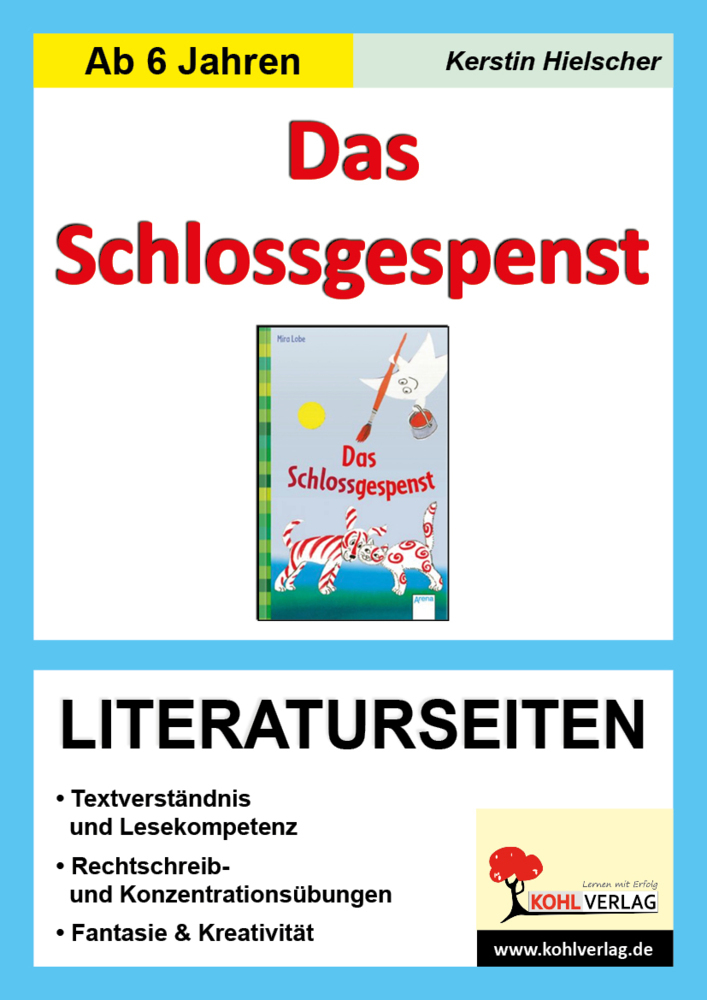 Mira Lobe 'Das Schlossgespenst', Literaturseiten main product photo