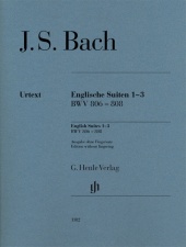 Bach, Johann Sebastian - Englische Suiten 1-3, BWV 806-808