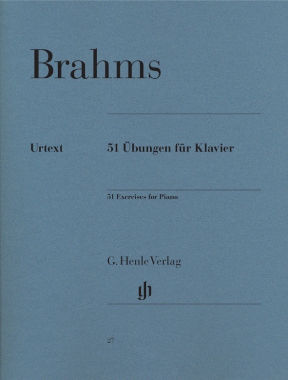 Johannes Brahms - 51 Übungen für Klavier main product photo