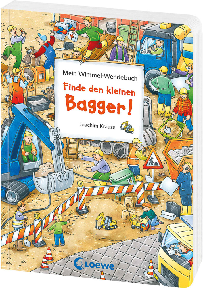 Mein Wimmel-Wendebuch - Finde den kleinen Bagger!/Finde den roten Ritterhelm! main product photo