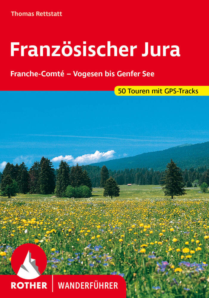 Rother Wanderführer Französischer Jura main product photo