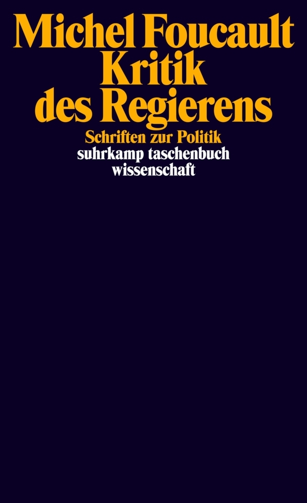 Kritik des Regierens main product photo