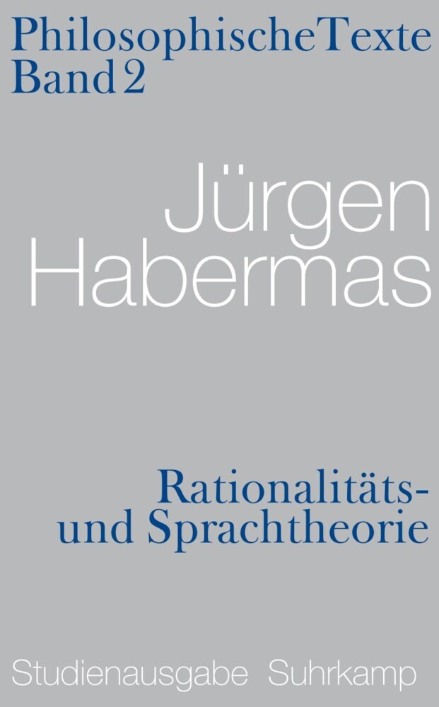 Rationalitäts- und Sprachtheorie main product photo
