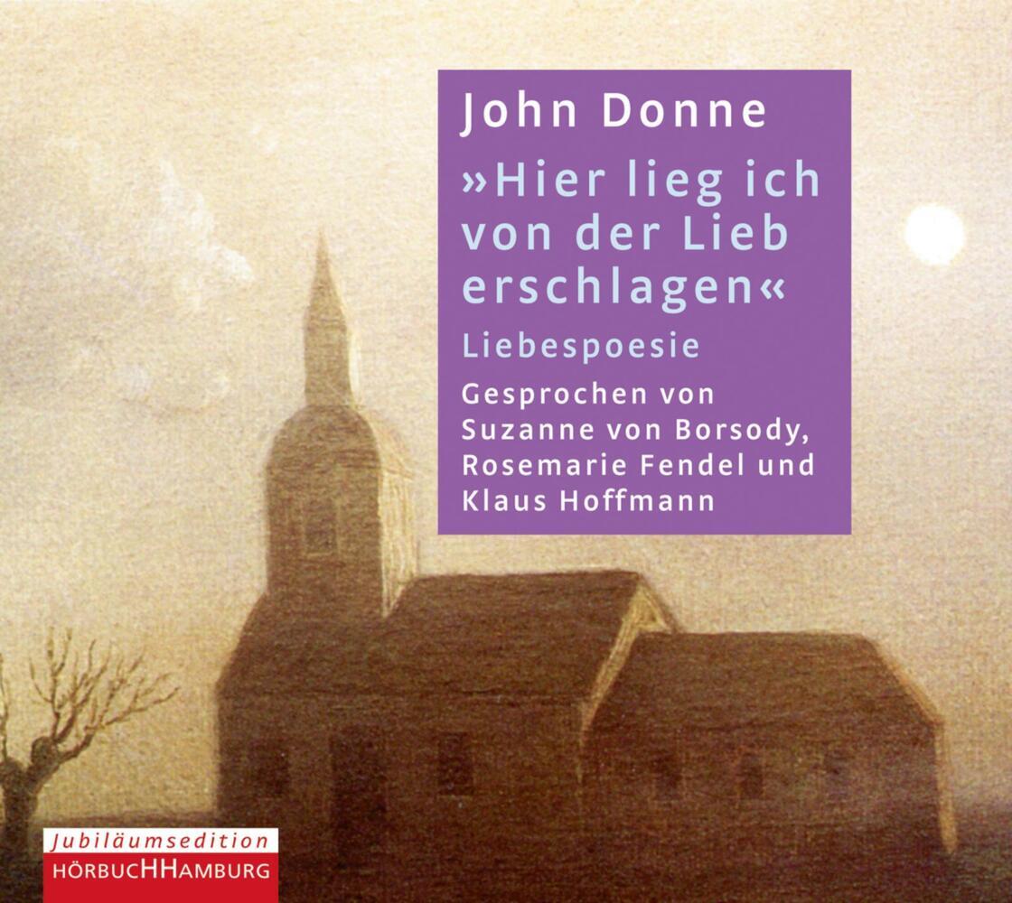 Hier lieg ich von der Lieb erschlagen, 1 Audio-CD main product photo