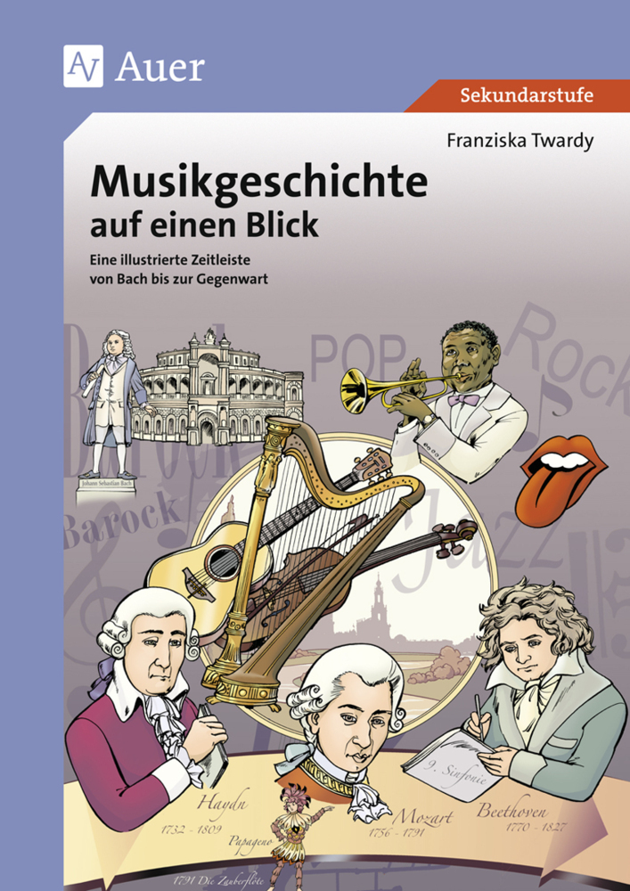 Musikgeschichte auf einen Blick main product photo