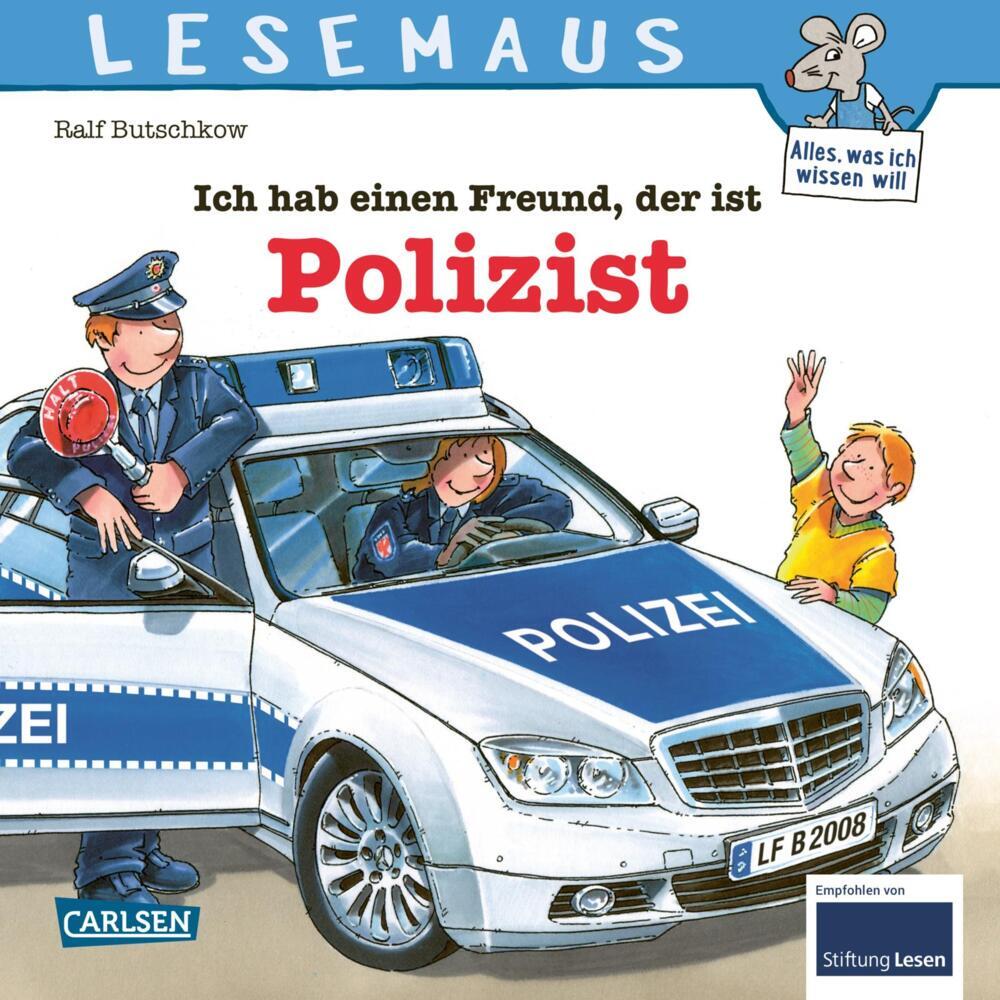 LESEMAUS 104: Ich hab einen Freund, der ist Polizist main product photo