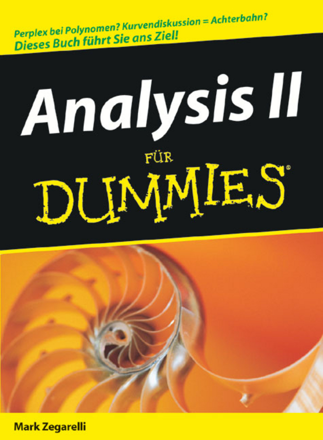 Analysis II für Dummies, m. CD-ROM main product photo