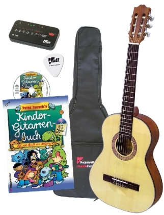Voggy's Kindergitarren-Set, Gitarrengröße 3/4