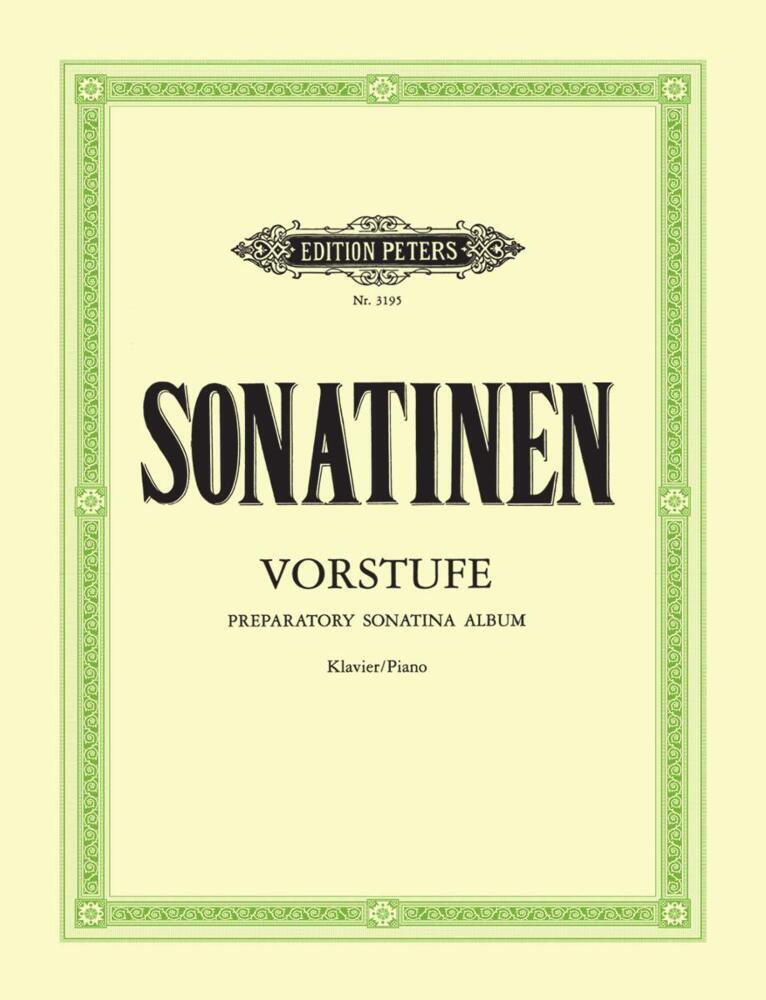 Sonatinen-Vorstufe, für Klavier main product photo