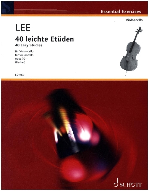 40 leichte Etüden in der ersten Lage op.70, Violoncello main product photo