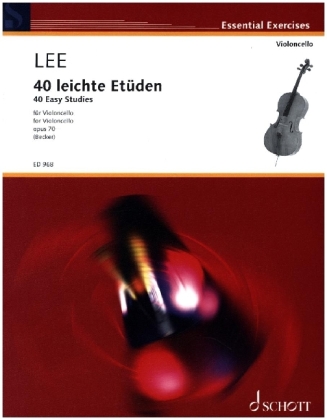 40 leichte Etüden in der ersten Lage op.70, Violoncello