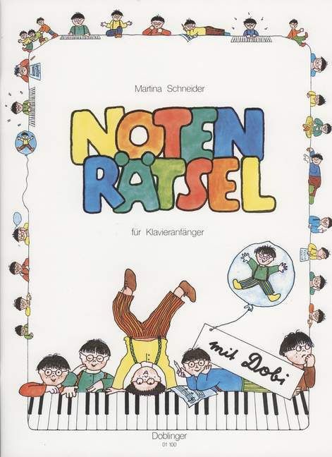 Notenrätsel für Klavieranfänger mit Dobi main product photo