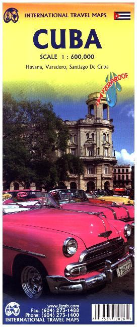 International Travel Map ITM Cuba main product photo