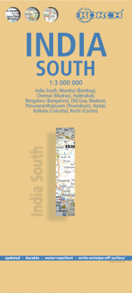 Borch Map India South / Südindien