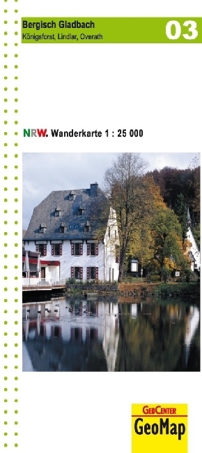 Wipperfürth, Lüdenscheid, Meinerzhagen, topographische Wanderkarte NRW main product photo