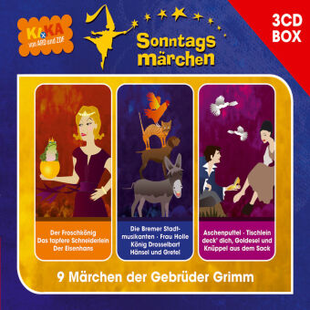 Ki.Ka Sonntagsmärchen - Hörspielbox, 3 Audio-CDs