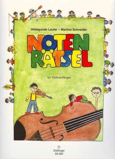 Notenrätsel für Violinanfänger main product photo