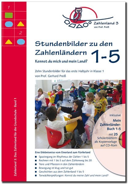 Stundenbilder zu den Zahlenländern 1-5, m. CD-ROM main product photo