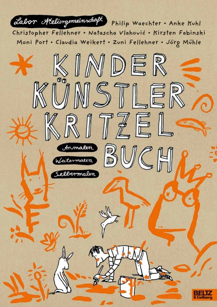Kinder Künstler Kritzelbuch main product photo