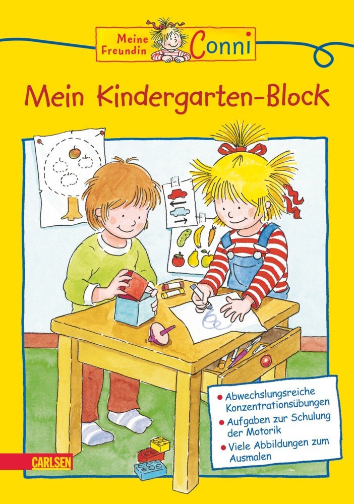 Conni Gelbe Reihe (Beschäftigungsbuch): Mein Kindergarten-Block main product photo