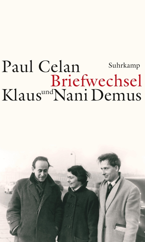 Paul Celan - Klaus und Nani Demus: Briefwechsel main product photo