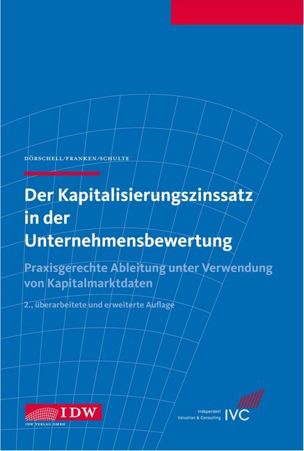 Der Kapitalisierungszinssatz in der Unternehmensbewertung main product photo