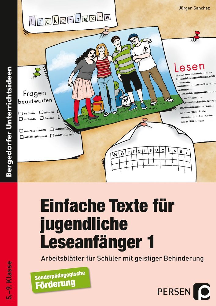 Einfache Texte für jugendliche Leseanfänger. Bd.1 main product photo