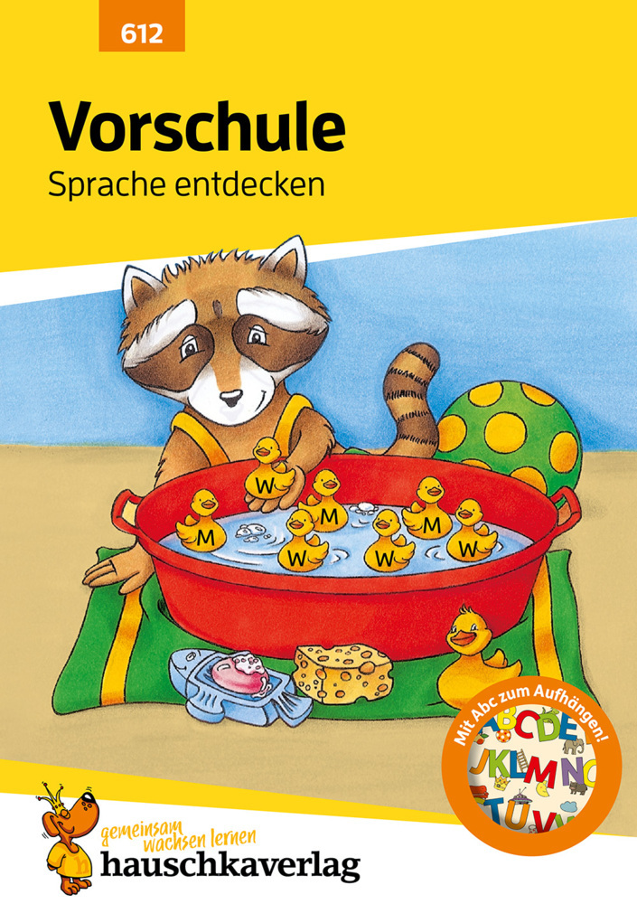 Vorschule Übungsheft ab 5 Jahre für Junge und Mädchen - Sprache entdecken main product photo