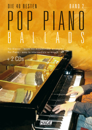 Pop Piano Ballads 2 mit 2 Playback-CDs, m. 1 Audio-CD. Bd.2
