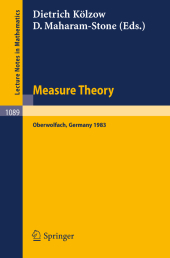 Measure Theory Oberwolfach 1983