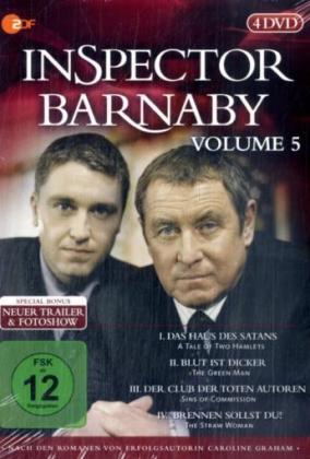 Inspector Barnaby. Vol.5, 4 DVDs. Vol.5, 4 DVD-Video