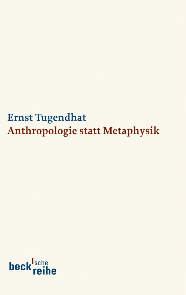 Anthropologie statt Metaphysik main product photo