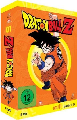 Dragonball Z - Box 1/10. Box.1, 6 DVDs