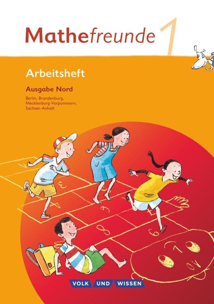 Mathefreunde - Ausgabe Nord 2010 (Berlin, Brandenburg, Mecklenburg-Vorpommern, Sachsen-Anhalt) - 1. Schuljahr main product photo