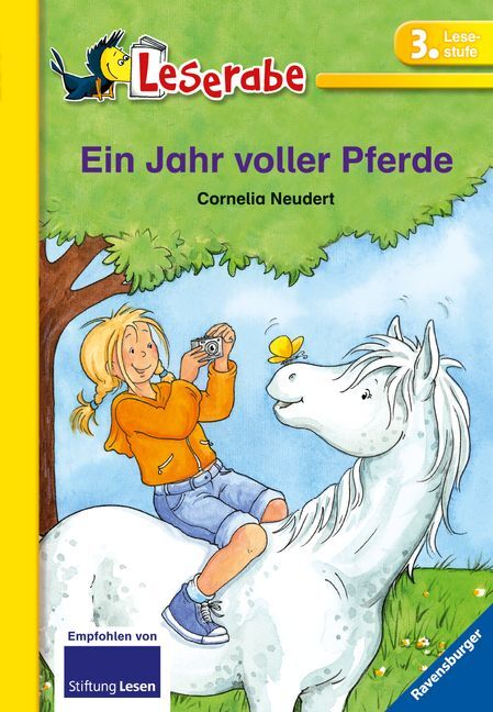 Leserabe Schulausgabe in Broschur - Ein Jahr voller Pferde main product photo
